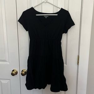 Casual black dress